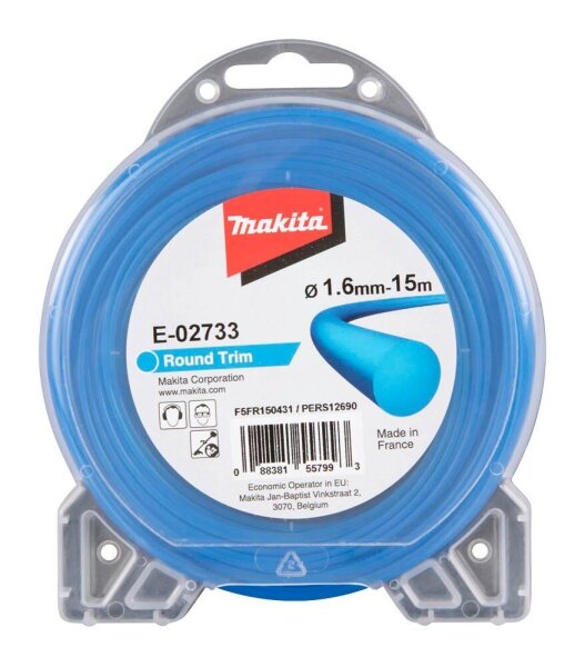 makita E-02733 Mähfaden 1,6 mm x 15,0 m