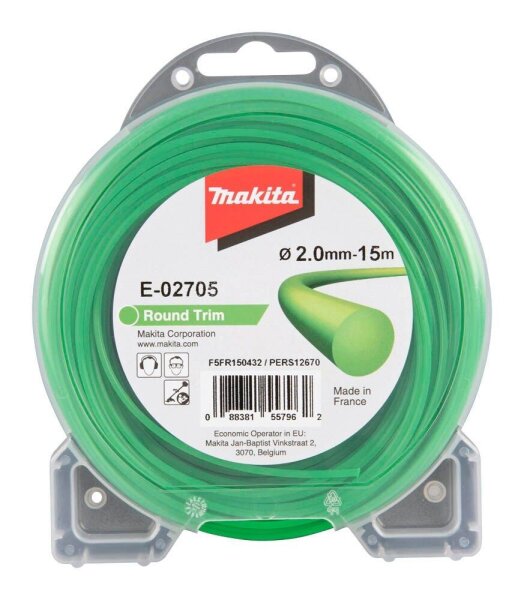 makita E-02705 Mähfaden 2,0 mm x 15,0 m