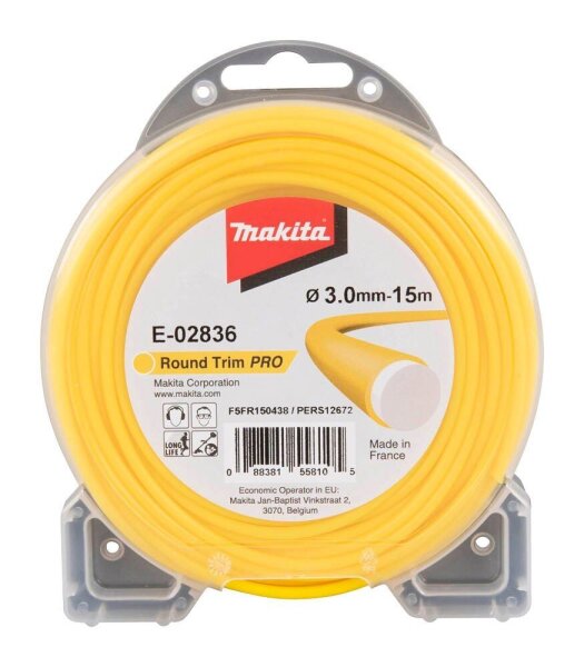 makita E-02836 Mähfaden 3,0 mm x 15,0 m