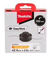 makita 1911Y3-7 2-Fadenkopf für Rasentrimmer 2,4 mm x 3,0 m  ( 191D90-9 )