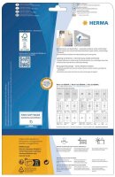HERMA Etiketten 4347 weiß 63,5 x 29,6 mm, 25 Blatt