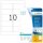 HERMA Adressetiketten 4349 weiß 96,0 x 50,8 mm, 25 Blatt