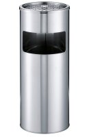 DURABLE Standaschenbecher silber, 1 St.