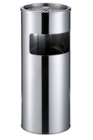 DURABLE Standaschenbecher silber, 1 St.