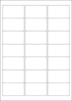 HERMA Adressetiketten 5074 weiß 63,5 x 38,1 mm, 25 Blatt