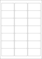 HERMA Adressetiketten 5074 weiß 63,5 x 38,1 mm, 25 Blatt