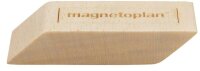 magnetoplan Magnete braun, Holz 6,0 x 2,0 x 1,3 cm, 4 St.