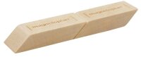 magnetoplan Magnete braun, Holz 6,0 x 2,0 x 1,3 cm, 4 St.