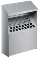 DURABLE Wandaschenbecher silber, 1 St.