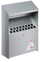 DURABLE Wandaschenbecher silber, 1 St.
