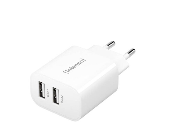 Intenso W24AA Ladeadapter weiß, 24 Watt