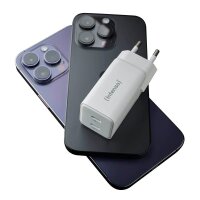 Intenso W40CC GaN GaN-Ladeadapter weiß, 40 Watt