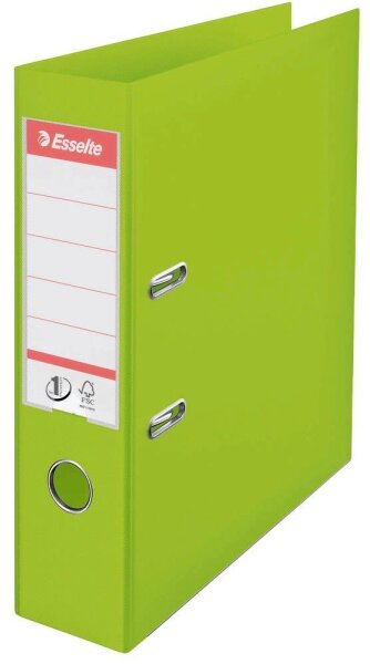 Esselte No.1 POWER Ordner hellgrün Kunststoff 7,5 cm DIN A4, 1 St.