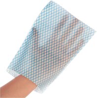 HYGOSTAR unisex Einmalwaschlappen RAUTE weiß...