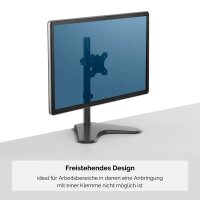 Fellowes Monitor-Halterung Seasa 8049601 schwarz für 1 Monitor, Tischständer