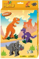 Hama® Bügelperlen Set Dino Welt mehrfarbig