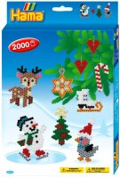 Hama® Bügelperlen Set Weihnachten mehrfarbig