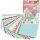 folia Motivblock GEOMETRIE farbsortiert 270 g/qm 20 Blatt