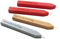 folia Siegelwachs Classic rot, silber, gold