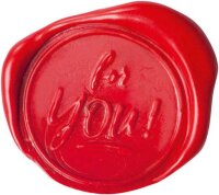 folia Siegelwachs Classic rot, silber, gold