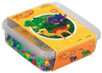 Hama® Bügelperlen Dinosaurier mehrfarbig 600 St.