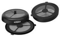 xavax® nachfüllbare Kaffeepads schwarz, 2 St.