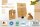 folia Tonpapier Kraftkarton braun 230 g/qm 50 Blatt