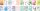 folia Motivblock AQUARELL farbsortiert 270 g/qm 20 Blatt