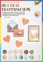 folia Motivblock Hotfoil3 farbsortiert 165 g/qm 12 Blatt