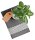 folia Washi Dekor Blüten weiß Deko-Klebeband matt 50,0 mm x 5,0 m 1 Rolle