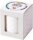 folia Washi Dekor Blüten weiß Deko-Klebeband matt 50,0 mm x 5,0 m 1 Rolle
