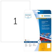 HERMA wetterfeste Folienetiketten 4698 weiß 210,0 x...