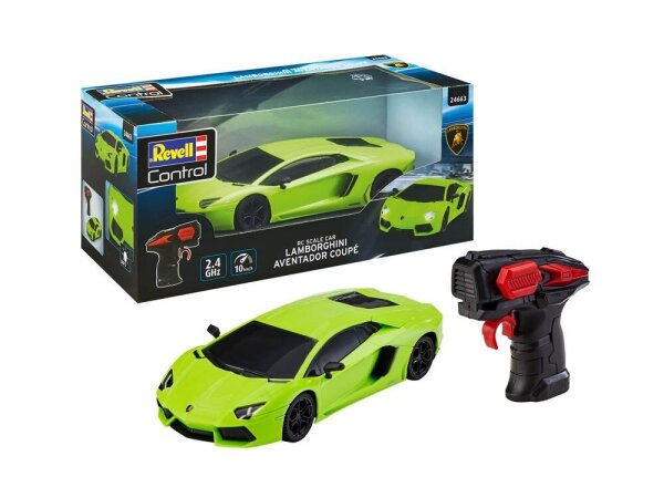 Revell RC Scale Car Lamborghini Aventador Coupé Ferngesteuertes Auto grün