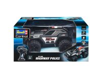 Revell RC Car Highway Police Ferngesteuertes Auto schwarz