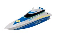 Revell RC Boat Police Ferngesteuertes Speedboot weiß