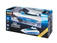 Revell RC Boat Police Ferngesteuertes Speedboot weiß