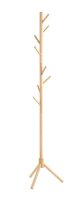 HAKU Möbel Kleiderständer 47179 braun Holz 8 Haken 43,0 x 174,0 cm, 1 St.