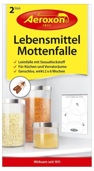 Aeroxon Mottenschutz weiß, grau, 2 St.