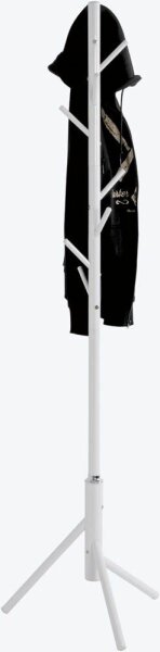 HAKU Möbel Kleiderständer 52326 weiß Metall 8 Haken 48,0 x 173,0 cm, 1 St.