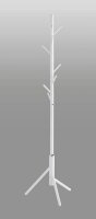HAKU Möbel Kleiderständer 52326 weiß Metall 8 Haken 48,0 x 173,0 cm, 1 St.