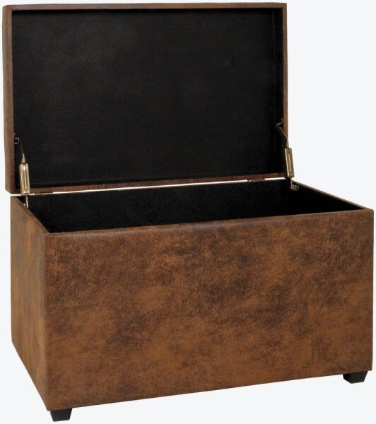 HAKU Möbel Sitztruhe 52824 braun Holz 58,0 cm