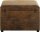 HAKU Möbel Sitztruhe 52824 braun Holz 58,0 cm