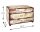 HAKU Möbel Sitztruhe 52922 Motiv Schriftzug Holz 58,0 cm