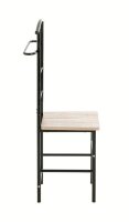 HAKU Möbel Herrendiener 81550 eiche Metall 46,0 x 109,0 cm, 1 St.