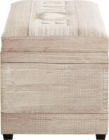 HAKU Möbel Sitztruhe 52923 Motiv Home Holz 58,0 cm