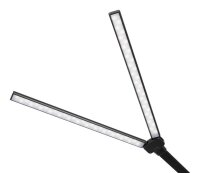 Hansa Nova LED Schreibtischlampe schwarz 20 W mit Tischklemme
