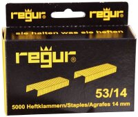 regur® Tackerklammern 53/14 14 mm, 5.000 St.