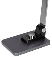 Hansa Breeze LED Schreibtischlampe grau 9 W