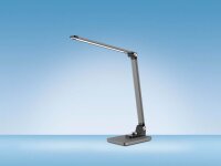 Hansa Breeze LED Schreibtischlampe grau 9 W