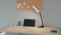 Hansa Breeze LED Schreibtischlampe grau 9 W